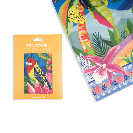 Tea towel Tropicana Australiana